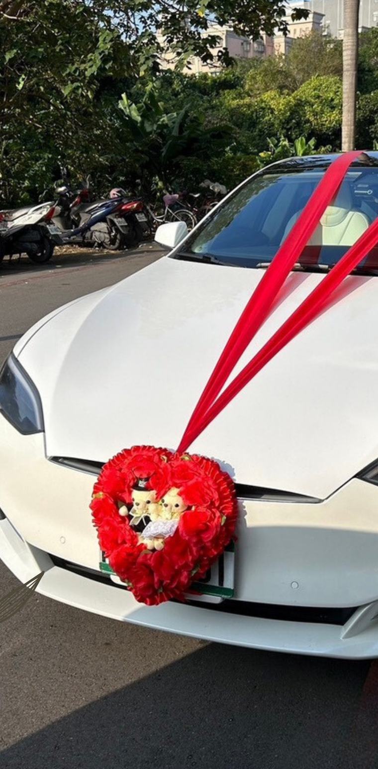 傳統綁帶款車頭彩